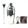 Factory Direct  Cocktail Shaker Home Bar Set Professional Stainless Steel Boston Shaker Set for Bar /Martini/Tea